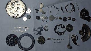 4r36, nh36 4r35 nh35  disassembly & assembly (watch repair tutorials)