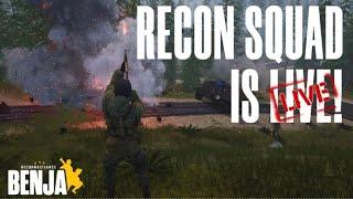 RECON SQUAD IS LIVE!!!!! TIME TO GET BACK AT IT!!!