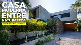 CASA MODERNA FUSIONATA CON LA NATURA | Progetti Esterni | Hauz Arquitectura