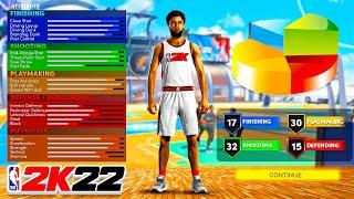 This NBA 2K22 BUILD will be GAME BREAKING! *MUST WATCH* BEST BUILD NBA 2K22!