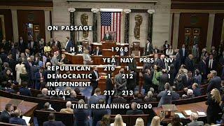 US House passes bill to avert government shutdown, Senate vote to follow | AFP