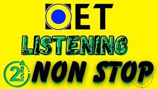 oet listening sample | 2 hours non stop practice | OET 2.0 Online Classroom