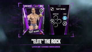 Unlocking Elite The Rock in WWE 2K24 (Locker Code In MyFaction)