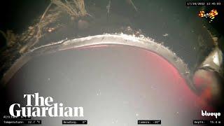 Nord Stream pipeline damage captured in underwater footage