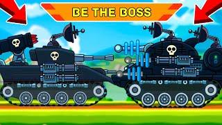 I PLAY AS BOSS THUNDERCLAP and LASERJAW VS ALL TANKS! Mode Be the Boss in Hills of Steel