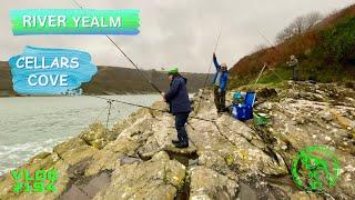 Sea fishing Uk | Cellars Beach-River Yealm Devon | Vlog#194