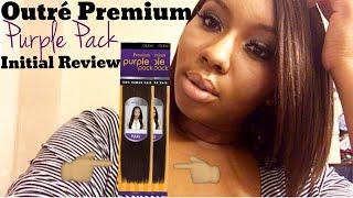 Outre Premium Purple Pack Initial Hair Review