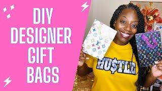 DIY Designer Gift Bag | Easy to make | Quick DIY to make