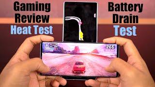 LG Wing Gaming Review, Battery Drain Test, Heat Test