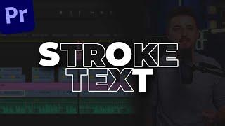 Try This Simple Text Animation In Adobe Premiere Pro