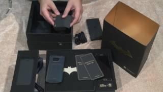 Galaxy s7 injustice Batman edition unboxing