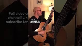 Le Gondolier by JK Mertz excerpt #classicalguitar #guitar #classicalmusic #guitarra #music