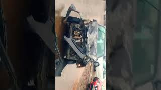 Itna khatarnak accident poori car pichak gayi #accidentnews #drivesafe #viral @Pandeyhihu