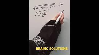 Maths Solutions @Braino Solutions