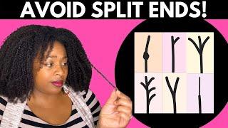 How to Prevent Split Ends on Natural Hair | 5 Causes and Solutions to your Split Ends