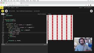 How to Make a Static Pattern with Loops and Conditionals in p5js