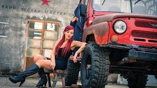 Rat Rod Style Uaz 469 - backstage calendar 2015