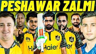 Peshawr zalmi squad for psl 9 2024 | pz team full squad #peshawarzalmi #pzsquad #psl9