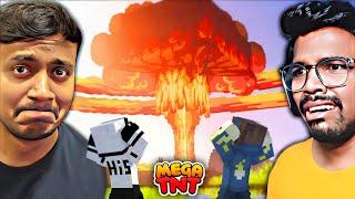 MEGA TNT Breaking Minecraft With TNT Mods