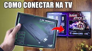 Como Conectar o Game Stick Lite 4k na TV