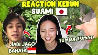 KANGEN tapi NGAKAK! Reaction Vlog Kebun Suami Jepang Pake Bahasa Indonesia