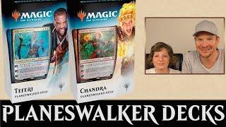 Unboxing Dominaria Planeswalker Decks deutsch Magic the Gathering traderonlinevideo MTG Trader