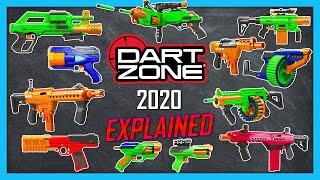 Every 2020 Dart Zone Blaster Explained in 10 Words or Less