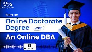 Now Earn an Online Doctorate Degree with an Online DBA Program