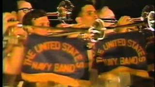 United States Navy Band Anchors Aweigh  US Capitol  1985