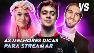 COMO SE TORNAR UM STREAMER? DICAS COM YODA, RAKIN, GELLI CLASH, QUEENB, KYURE | Versus Esports