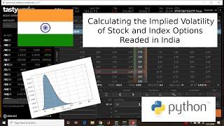 Impromptu Video:  Calculating IV for Indian stocks and Indices