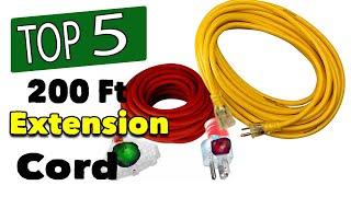 Best 200 Ft Extension Cord