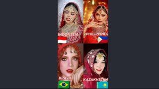 (ASOKA)Who'stheBest?INDONESIA VS PHILIPPINES VS BRAZIL VS KAZAKHSTAN????#shorts #tiktok #viral