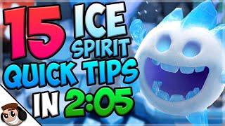 15 QUICK Tips About: Ice Spirit️| Clash Royale