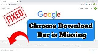 How to Bring Chrome Download Bar back at Bottom