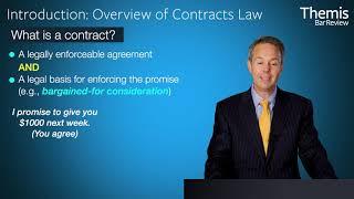 Themis Bar Review - 1L Law School Essentials - Contracts (Introduction)
