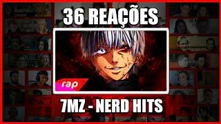 REACTION BR | Rap do Kaneki (Tokyo Ghoul) - FAMINTO POR HUMANOS | NERD HITS