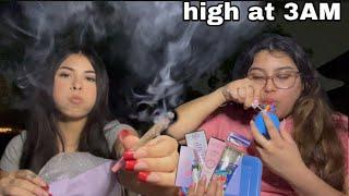 getting zooted at 3AM with bestfriend + DREAMZY UNBOXING