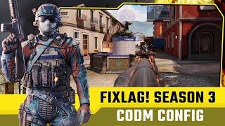 Call Of Duty Mobile Config Season 3 | COD Mobile Lag Fix Config | COD Mobile 60fps BR & MP