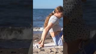 Beach yoga