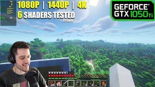 GTX 1050 Ti | Minecraft - 1080p, 1440p, 4K - With and without Shaders! - EP6