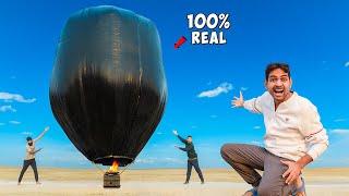 We Built Biggest Hot Air Balloon - Will It Fly ?