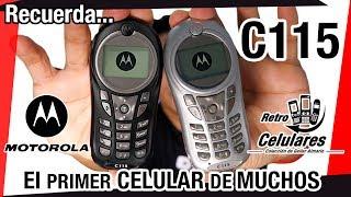 Remember MOTOROLA C115 the first CELL PHONE of MANY / Retro Cell Phones 4K