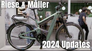 Riese & Muller 2024 Updates at Eurobike | New bikes & accessories!