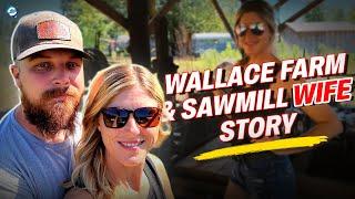 How Brittany saved Wallace Farm and Sawmill YouTube channel?