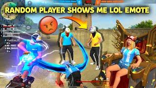 Random player Shows me Lol Emote || Full Serious || Vamsi Nani Gaming || Garena free fire telugu