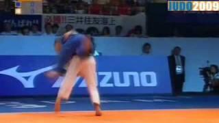 Judo 2009 Rotterdam: Kaori Matsumoto (JPN) - Morgane Ribout (FRA) [-57kg].