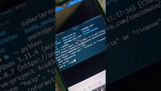 TERMUX GUI || #shorts #coding #termux #cybersecurity #terminal #kalilinux #ytshorts #cyberimran37