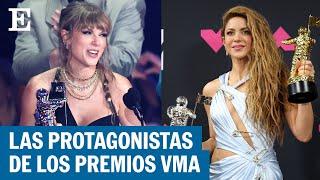 Taylor Swift arrasa en los premios VMAs y Shakira sorprende con una actuación de 10 minutos |EL PAÍS