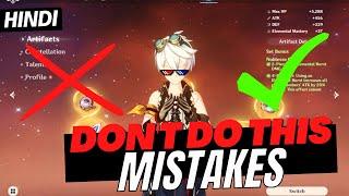 [Hindi] These Common Mistake Still Players DO IT ALL TIME - Genshin Impact India (Guide)